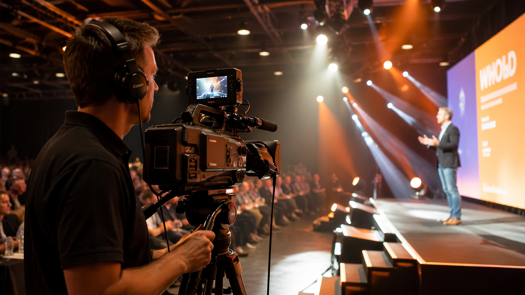 イベント撮影の様子